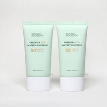 라운드어라운드 그린티 시카 수분 선크림 50ml+50ml