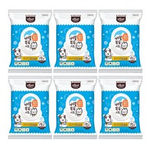 고양이 강아지 목욕티슈 거품 물티슈 샤워티슈 산책후 발닦기, 6개, NEW 큰사이즈 캡형 15매