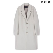 이지오 캐시미어 블랜드 체스터 코트 아이보리 F7HC716