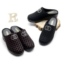 여성슬리퍼 안감기모 미용실 블로퍼 앞막힌슬리퍼 통굽5.5Cm