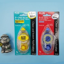 PLUS 플러스 양면테이프 떡메 재접착TG-211 강점착TG-210, 강점착 테이프  TG-210