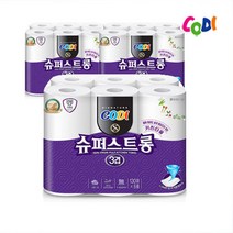 코디 슈퍼스트롱 키친타올 130매 6롤 3세트/무료배송, .