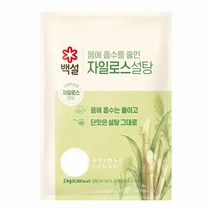 CJ 식자재 단짠단짠 백설 하얀 자일로스 설탕 2kg 요리레시피, 15개