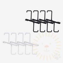 단디 철망용 고리 8P 철망후크, 블랙