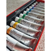 신한 SWC 틴트 수채화물감 12색 15ml