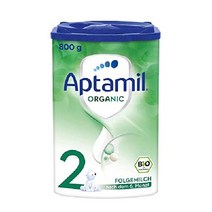 압타밀 유기농 2 6개월 이후 오메가3 DHA ALA 프리미엄 이유식 분유 800g