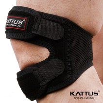 KATTUS 카투스 KA649 무릅보호대 국산, 블랙, 1개