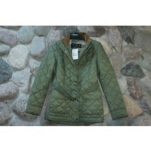 바버 켓 코트그릇and 퀼팅 Bayleaf Green LQU1298GN31 New U.K 10 U.S 6