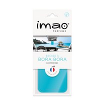 프랑스 명품 차량용 방향제 이마오 imao parfums 카드형 BORA BORA (하늘)