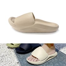 키높이 범퍼 산모슬리퍼 층간소음방지 거실화 실내화 사무실 여성 남성, 블랙