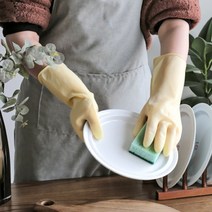 친환경 천연 라텍스 고무장갑 10매 김장 설거지 고무장갑, 천연라텍스 무공해 고무장갑 10매