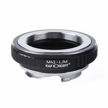 K&F M42-L/M M42 렌즈를 Leica M 카메라에 사용 하는 렌즈 변환 어댑터 내부무반사코팅