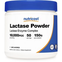 뉴트리코스트 락타아제 효소 파우더 10000FCC 무맛, 150g, 1개, 150g