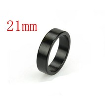 마술용카드 링 나비 바이시클 늘어나는봉 플라잉 손가락 모자 마술 도구 세트 검은 강한 자기 반지 자석 동전 트릭 장식 사 반지 18192021mm 크기 소품, 21mm