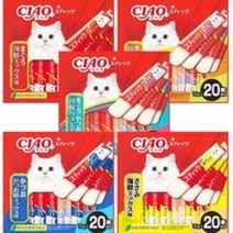 이나바 챠오스틱 버라이어티 20개입, 닭가슴살믹스 20P TSC132