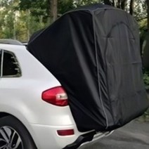 차박 도킹 차량용 텐트 자동차 트렁크 후면 SUV 투어 야외 캠핑 여행 잠자는 차양 렉서스 570 도요타 랜드 크루저에 대한 방수, Black