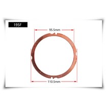 디젤 마이크로 경운기 발전기 액세서리 70F 92F 실린더 헤드 가스켓, 07 95F