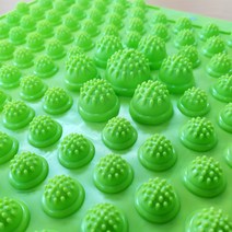 발바닥지압점 발지압점 용천혈 어린이성장마사지 지압판, 레드