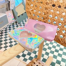 하트 반짝이 오로라 대용량 필통 필기구 신학기 연필 볼펜 보관함 파우치