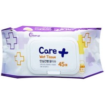 안심 간병 물티슈 45매 10팩, 45매X10팩