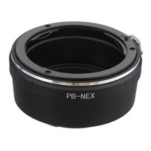 Praktica pb 렌즈 용 PB-nex 어댑터 링 소니호환호환 E 마운트 a5100 a6000 NEX3/5/5N/7/6/5R/5T a7 a9 카, 한개옵션0