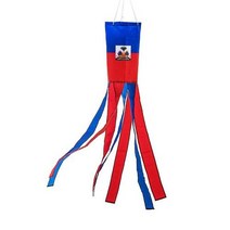풍속계 풍향계 깃발 바람 양말 베인 홈 항공 매달려 장식 표시기 모니터링 측정 모든 날씨 정원 Windsock, Haiti+미국, Haiti+CN