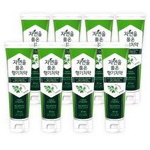 네이처프레쉬 자연을 품은 향기 파슬리 치약, 8개