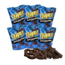 플립즈 다크초콜릿 프레첼, 100g, 12개