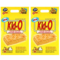 kid-o 키드오 키도 크래커 크리미버터 15gx43개입, 2개