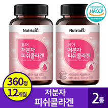 저분자 피쉬 콜라겐 펩타이드 180정 6개월분, 2개