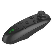 무선 블루투스 호환 게임 패드 VR 조이스틱 게임 패드 제어 3D 안경 용 원격 컨트롤러, 검은 색