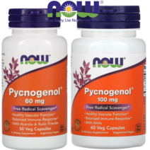 나우푸드 피크노제놀 여성 영양제 호팍사 프랑스해안송껍질 추출물 60mg 100mg, 피크노제놀 60mg 50개