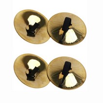 심벌즈 드럼 심벌 2pcs 악기 배꼽 춤 인도 황동 손가락 심벌즈 중동 소품, 01 4pcs