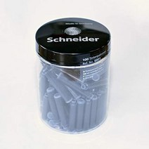 일본직발송 3. 슈나이더 만년필 잉크 카트리지 100개들이 블랙 블랙(6801) 병행 수입품 SCHNEIDER B07ZGMV