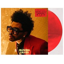 더 위켄드 Blinding Lights 레드 LP 바이늘 바이닐