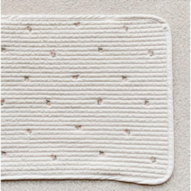 돗투돗x마롤로뜨 성인 순면 땀 베개 패드, 자수성인땀베개_달콤튤립