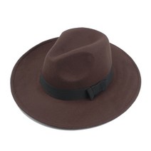 아너햇 남녀공용 패션 넓은 챙 사이즈 조절 보터햇 페도라 중절모