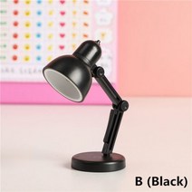 미니 책 빛 접이식 LED 테이블 책상 독서 램프 홈 룸 컴퓨터 노트북 야간 조명 눈 보호, b 블랙