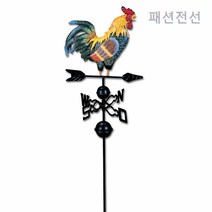 철제 닭 입체 풍향계 정원 인테리어 소품 빈티지 수탉