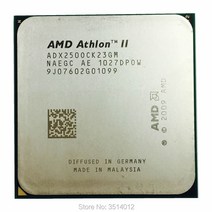 AMD Athlon II X2 250 3.0 GHz 듀얼 코어 CPU 프로세서 ADX250OCK23GQ/ADX250OCK23GM 소켓 AM3