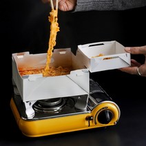 캠핑 종이냄비 일회용 직화가능 인덕션 라면 그릇, 1세트 (5개), 1100ml