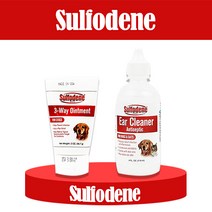 [펫 파라다이스] 설포덴 연고 56.7g + 설포덴 이어클리너 118ml