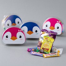 실속 귀욤 펭귄 간식세트 선물 답례품 구디백 사은품 유치원 생일선물, 단품, 단품