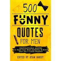 500 Funny Quotes for Men Paperback, Dream Books, English, 9781955416009