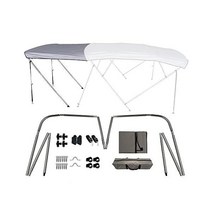 YinKeeHM 24 보우 비미니 탑 및 티탑 유니버설 썬그늘 키트 핏 54103 인 비 UVProof 600D 캔 폴 조 천 설 Gary 5460W, 4.5L-54-60W, 라이트개리