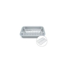 국산 가정용 넓은 스텐 통 밧드 사각 트레이