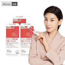 스키니랩 마시는 시네트롤 자몽 다이어트 14포(1주분)+스낵팝 체지방감소 자몽오렌지복합물 나린진 헤스페리딘, 3박스, 14포