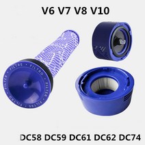 다이슨호환 다이슨필터 청소기 교체용 헤파필터 dc59 v6 v7 v8, 2.포스트 필터( V7 V8) 호환