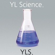 [YLS] 국산 유리 삼각플라스크 50ml ~ 500ml Erlenmeyer Flask (비커 메스실린더 유리실험도구), 300ml