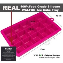 베이킹 불도장 인두 작업대 매트 스톤 WALFOS 100 식품 등급 실리콘 1 PC 참신 15 스퀘어 소프트 큐브 트레이 메이커 젤리 푸딩 몰드, WALFOS rose pink